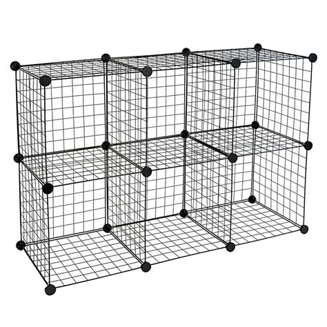 6 inch cube metal enclosure|small cube storage shelves.